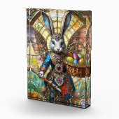 Steampunk Oaster Bunny Warrior Angel Fotoblock (Rechts)