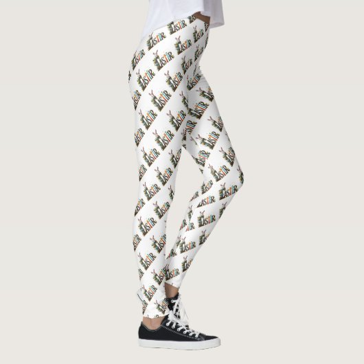 Steampunk Oaster Pattern Leggings (Rechts)