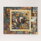 Steampunk Oaster Rabbit Puzzle (Horizontal)