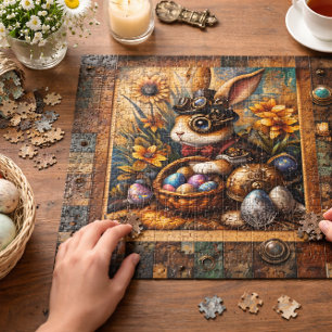 Steampunk Oaster Rabbit Puzzle
