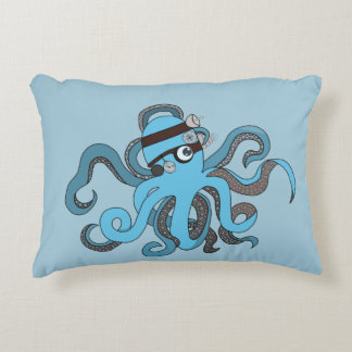 Steampunk Octopus Dekokissen