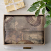 Steampunk Octopus Seidenpapier (Geschenk)