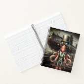Steampunk Octopus Spiral Notebook Notizblock (Innenseite)
