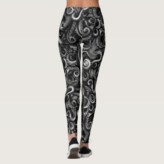 Steampunk Octopus Tentacles Leggings (Rückseite)