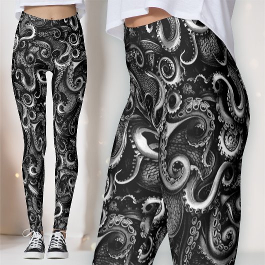 Steampunk Octopus Tentacles Leggings