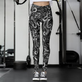 Steampunk Octopus Tentacles Leggings