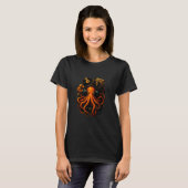 "Steampunk Octopus Women's T - Shirt - Vintage Mus (Vorne ganz)