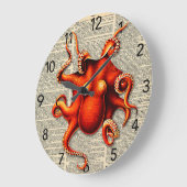 Steampunk-Oktopus-Wörterbuch rund um die Uhr (Winkel)