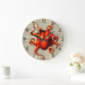 Steampunk-Oktopus-Wörterbuch rund um die Uhr (Zuhause)