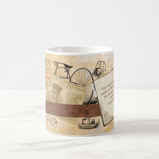 Steampunk One Außergewöhnlicher Mann Kaffeetasse (Mittel)