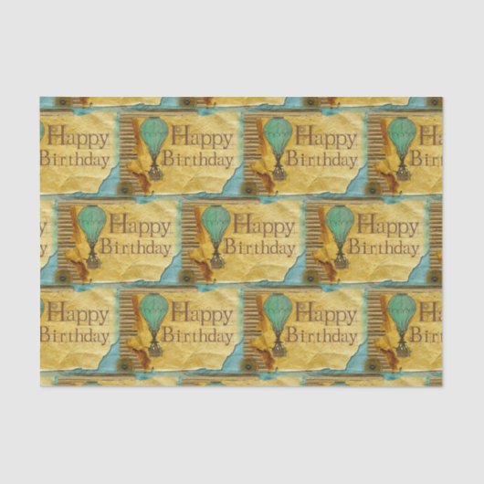 Steampunk-Optionen 20A-B Seidenpapier (Vorderseite)