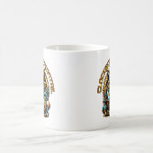 Steampunk-Osterhase Kaffeetasse (Mittel)