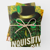 Steampunk Owl Geschenkpapier Set (Beispiel)