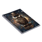 Steampunk Owl Notizblock (Rechte Seite)
