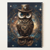 Steampunk Owl Planer (Rückseite)