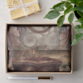 Steampunk Owl Seidenpapier (Geschenk)