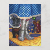 Steampunk Oz Postkarte (Vorderseite)