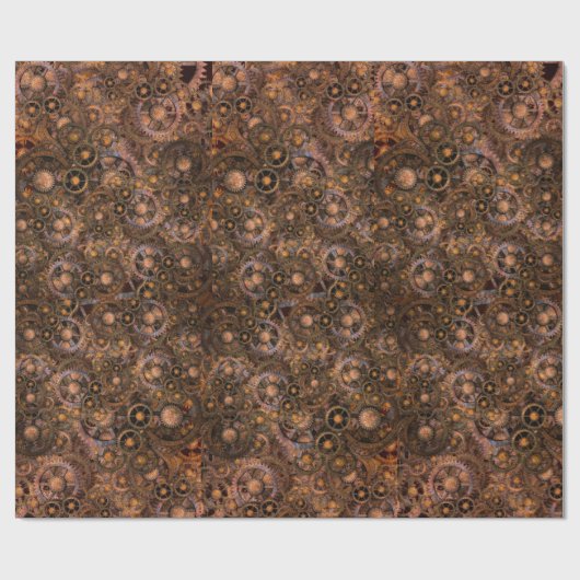 Steampunk Packpapier (Flach)
