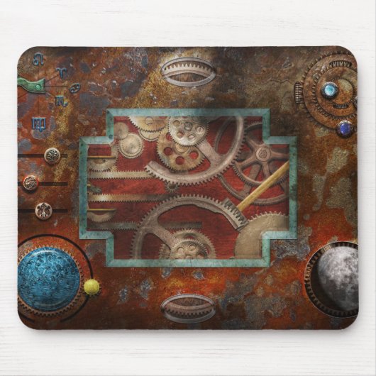 Steampunk - Pandoras Schachtel Mousepad (Vorne)