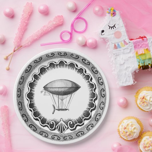 Steampunk Pappteller (Party)