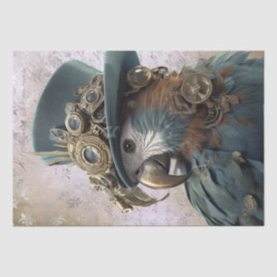 Steampunk Parrot Seidenpapier