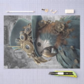 Steampunk Parrot Seidenpapier (Handwerk)