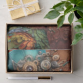 Steampunk Parrot Seidenpapier (Geschenk)