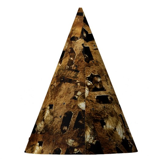 Steampunk Partyhütchen (Rückseite)