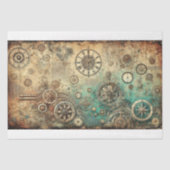 Steampunk Patina#1 Decoupage Seidenpapier (Vorderseite)