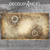 Steampunk Patina #2 Seidenpapier