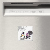 Steampunk Penguins Magnet (In Situ (Geschirrspüler))