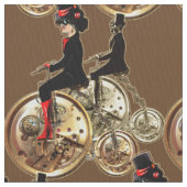 Steampunk-Pennyfarthing-Cosplay Stoff (Nahaufnahme)