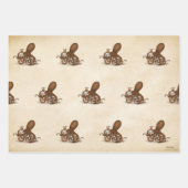 Steampunk Periodische Tischdeckelkunst Geschenkpapier Set (Vorderseite 2)