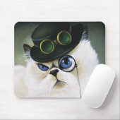 Steampunk Persian Cat Mousepad (Mit Mouse)