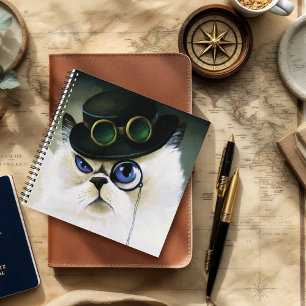 Steampunk Persian Cat Notizbuch