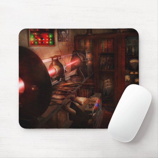 Steampunk - photonisches Experimentieren Mousepad (Mit Mouse)