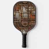 Steampunk-Pickleball-Schläger Pickleball Schläger (Rückseite)