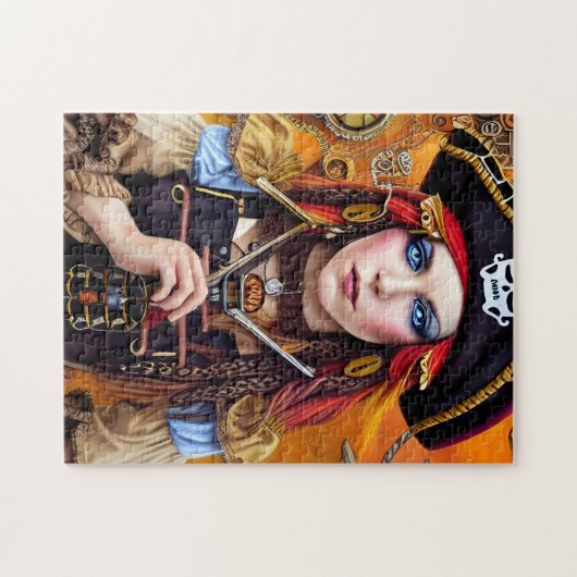 Steampunk Pirate Puzzle (Horizontal)