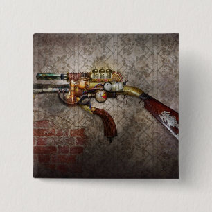 Steampunk - Pistole - Die Seitenwaffe Button
