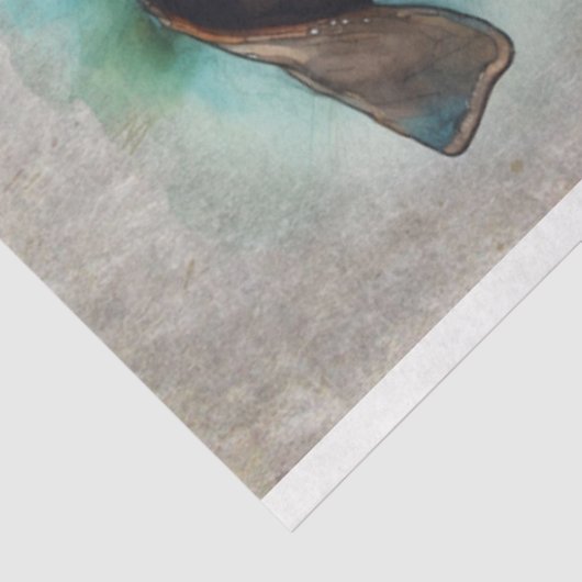 Steampunk Pit Bull 3 Decoupage Paper Seidenpapier (Ausschnitt)