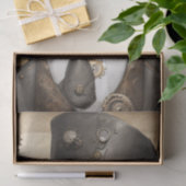 Steampunk Pitbull Decoupage Paper Seidenpapier (Geschenk)