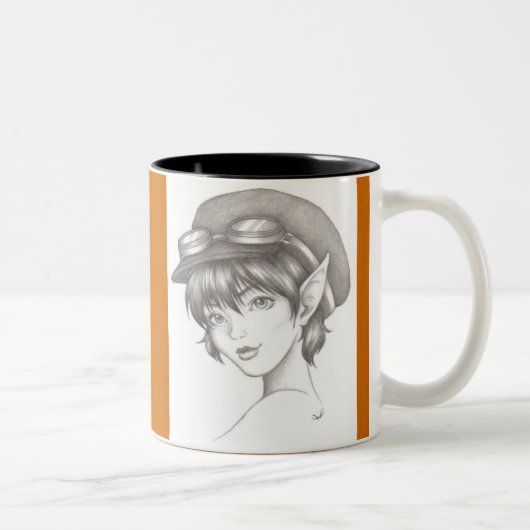 Steampunk Pixie Tasse (Rechts)