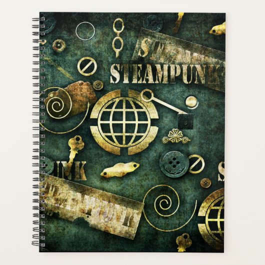 Steampunk Planer (Vorderseite)
