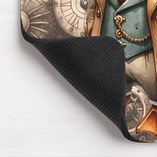 Steampunk Platypus Mousepad (Ecke)