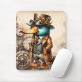 Steampunk Platypus Mousepad (Mit Mouse)
