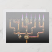 Steampunk - Plumbing - Die Menorah leuchten (Vorne/Hinten)