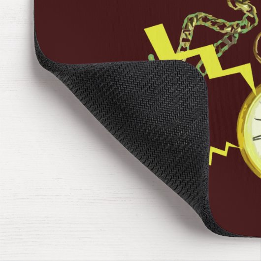Steampunk Pocketwatch Mousepad (Ecke)