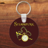 Steampunk Pocketwatch Schlüsselanhänger (Vorderseite)