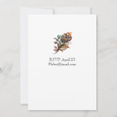 Steampunk Polterabend Einladung (Rückseite)