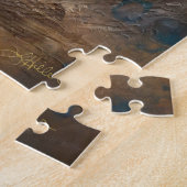 Steampunk-Porträt des Blechmanns Puzzle (Seite)